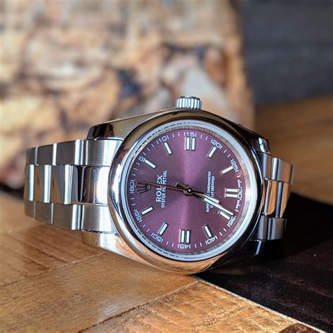 red grape 36 rolex|rolex oyster perpetual red grape.